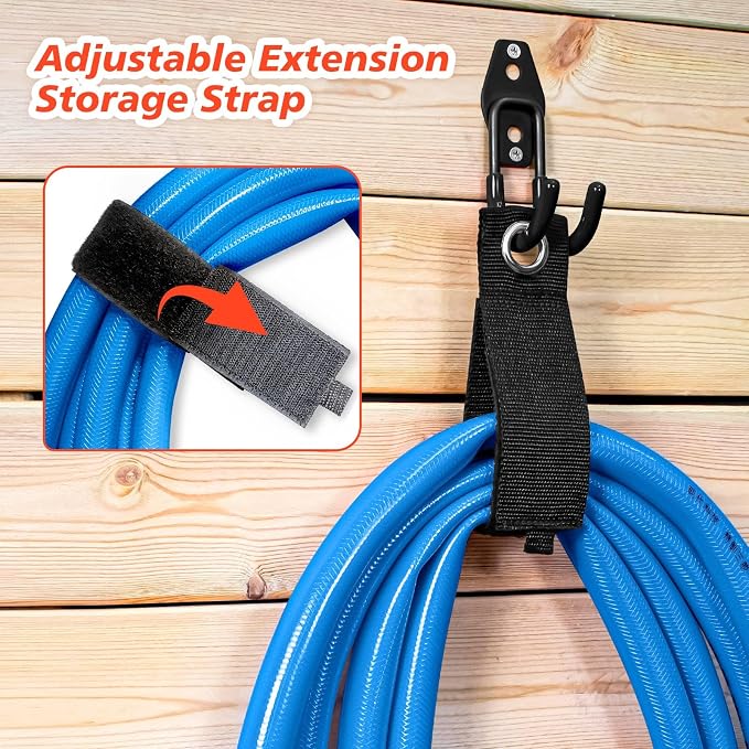 30 Pack Heavy Duty Garage Hooks, Solid Steel Wall Mount Hangers, - Image 4