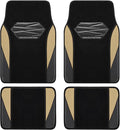 Skechers Car Floor Mats, Waterproof Universal Fit Car Mats, Faux Leather Car by Skechers