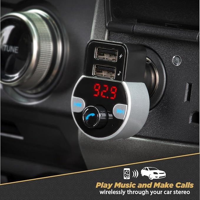 Scosche SBTFM4-XCES0 Select Bluetooth 5.0 FM Transmitter w/ Dual USB Charger - Image 5