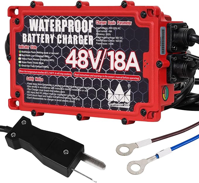 CRAFTSMAN GOLF 48 Volt 18 Amp Golf Cart Battery Charger by CRAFTSMANGOLF