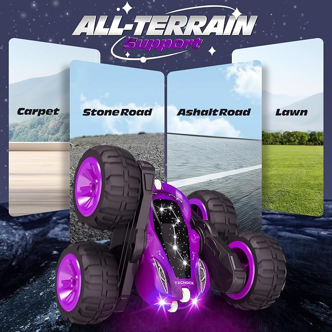 Tecnock Remote Control Car for Kids, 2.4GHz RC Cars - Image 6