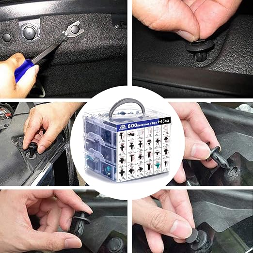 Car Push Retainer Clips 845pcs - Image 6