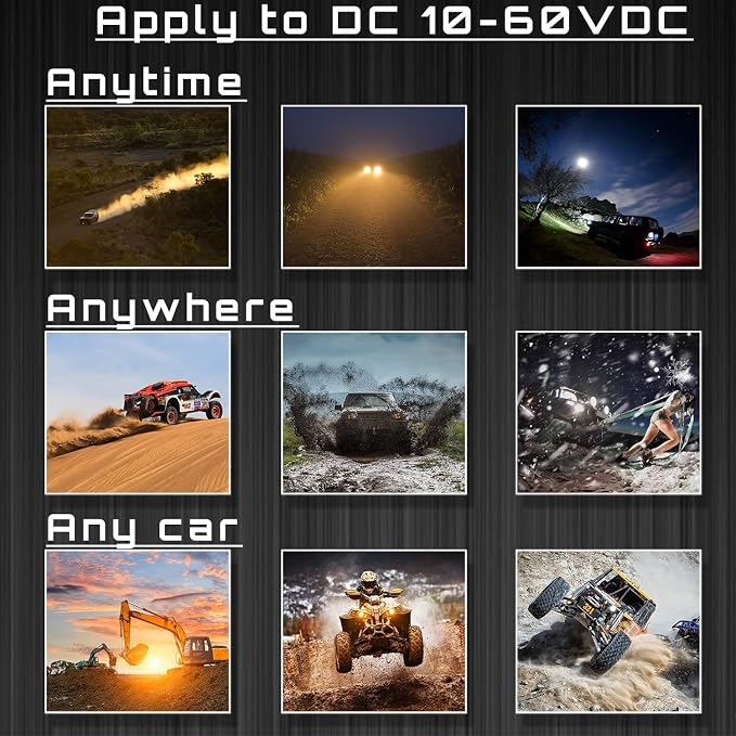 7 Inch Round LED Off Road Driving Lights - Image 6