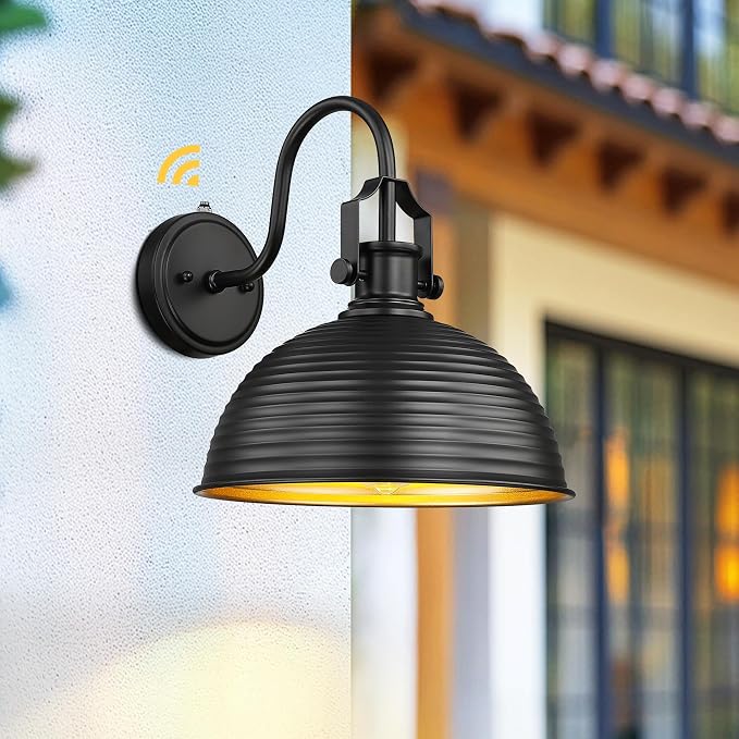 kudos Dusk to Dawn Sensor Outdoor Light Sconces Wall Mount, Exterior Garage - Image 2