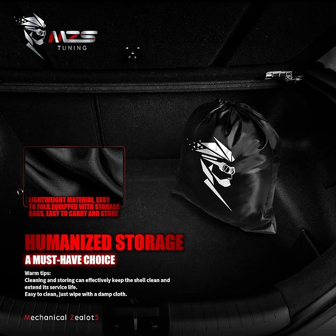 MZS Hatchback Car Cover for Automobiles, All Weather Waterproof Protection - Image 7