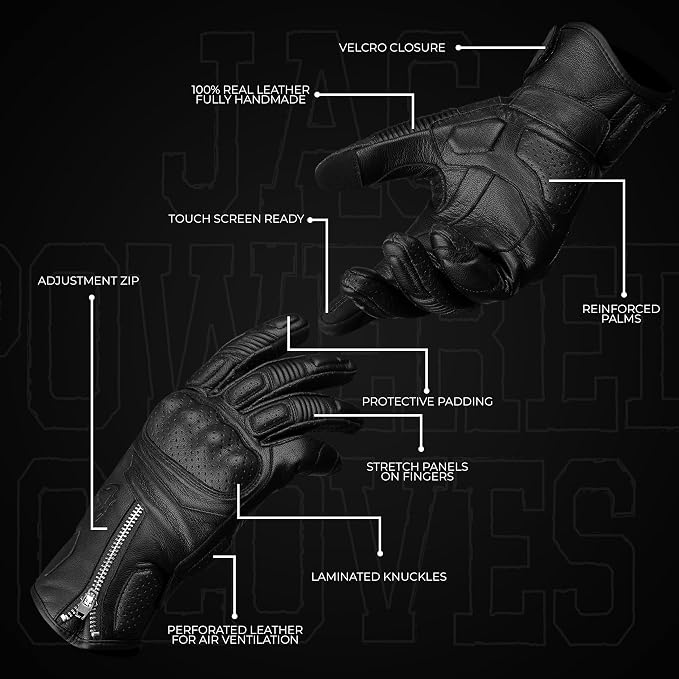 J.A.G. Motorcycle Gloves - Image 3