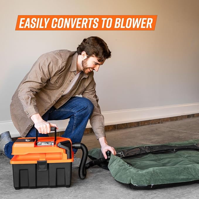 Armor All 2.5-Gallon 20V Cordless Wet Dry Vacuum – DVTB202 0902 - Image 5