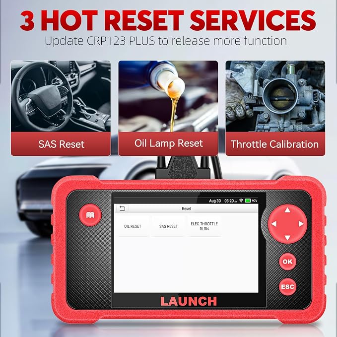 LAUNCH CRP123 V2.0 Plus Elite OBD2 Scanner, 2025 New Full System Lifetime Free - Image 2