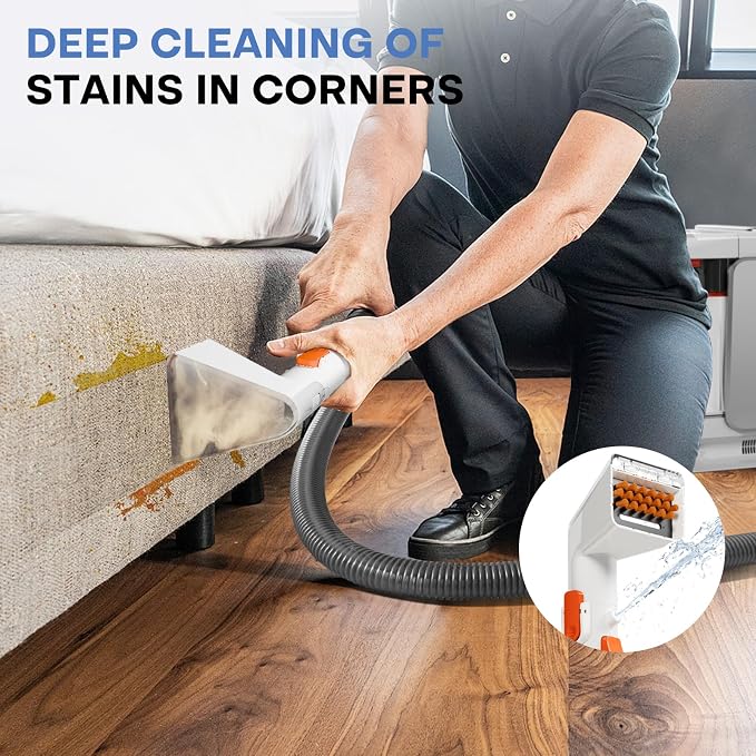 Portable Carpet and Upholstery Cleaner Machine - Image 4
