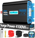 GIANDEL 2000 Watt Pure Sine Wave Power Inverter 12V DC to 120V AC, 4100W Surge by GIANDEL