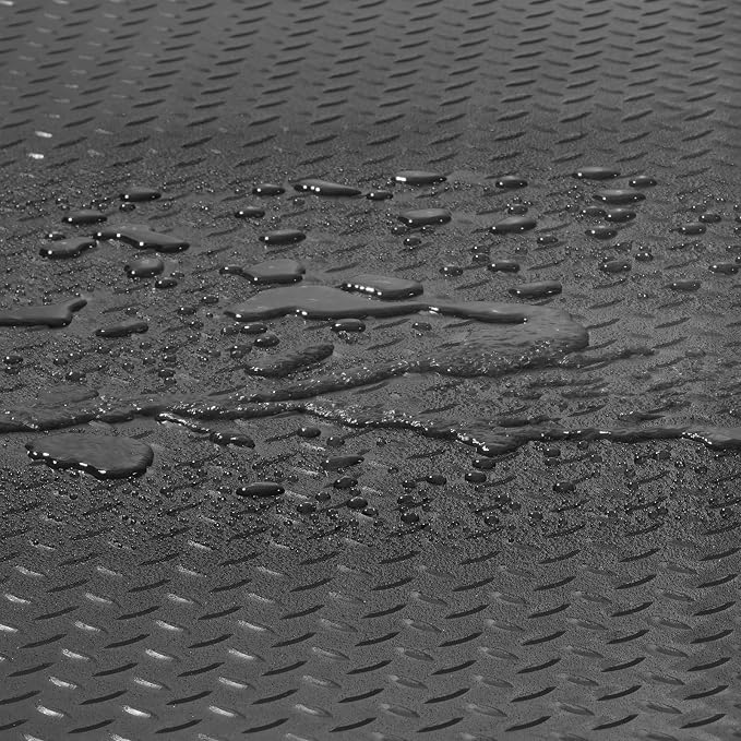 VEVOR Diamond-Plate Flooring Roll, SBR Rubber Mat, Gym & Garage Industry - Image 11