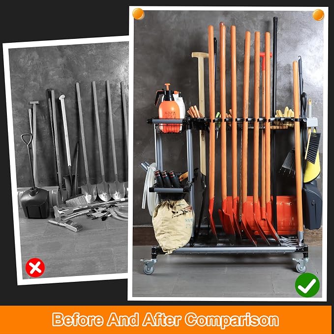 Ultimate Yard Tool Storage Rack - Image 2