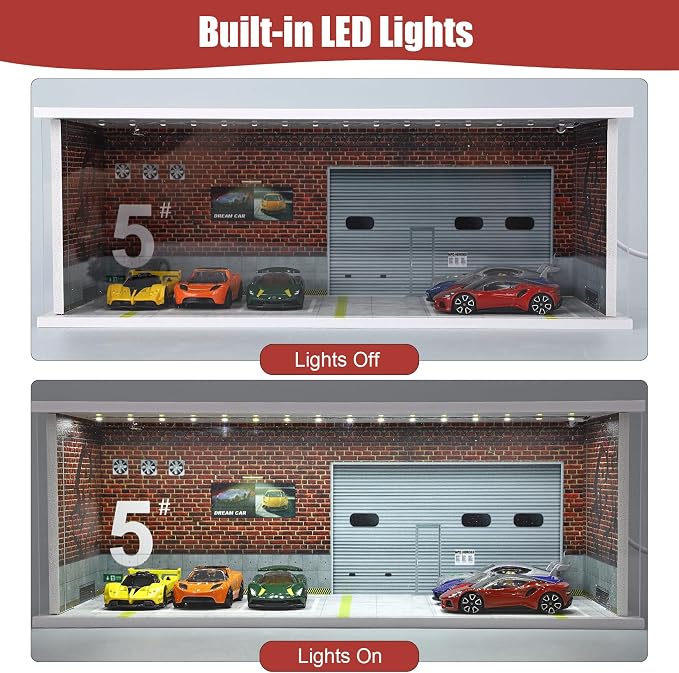 Display Case for Hot Wheels: Stackable Parking Garage for 1/64 Scale Matchbox - Image 5