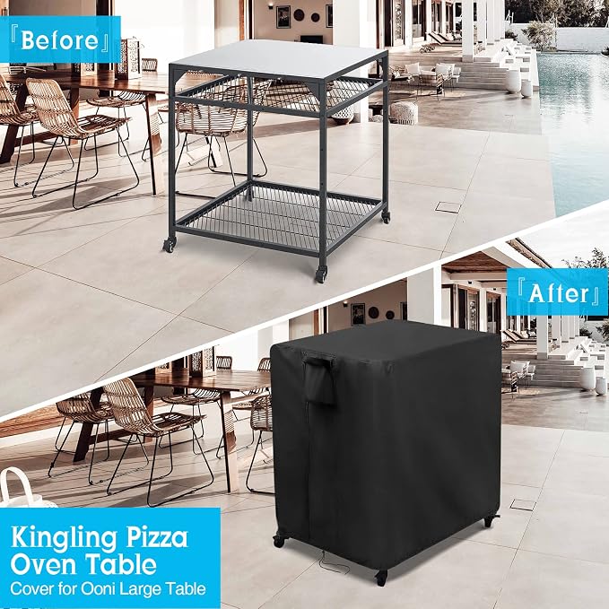 Kingling Outdoor Pizza Oven Table Cover - Image 3
