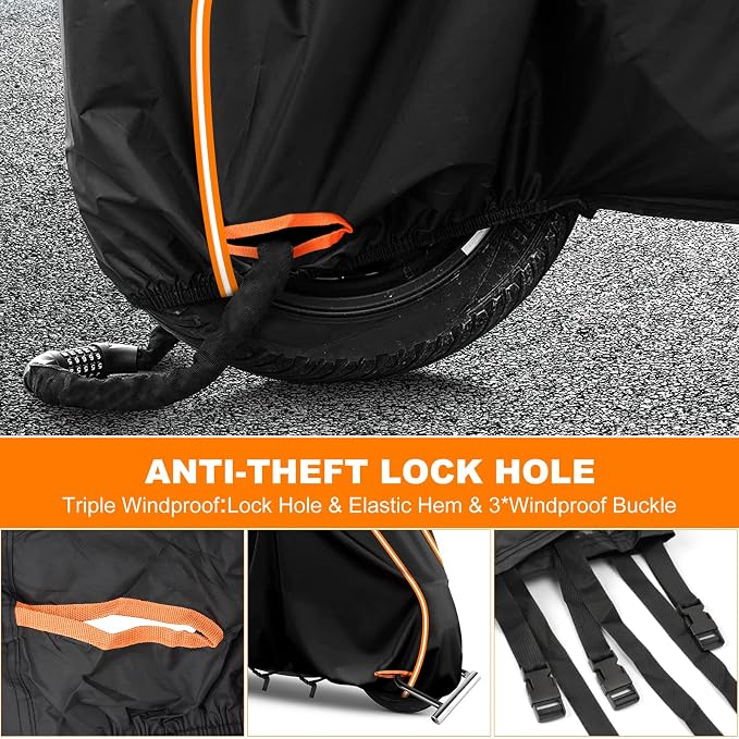 420D Waterproof Motorcycle Cover - Image 6