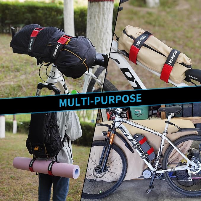 Bike Rack Straps with Extra-Wide Silicone Anti-Slip Coating, Transportation and - Image 6
