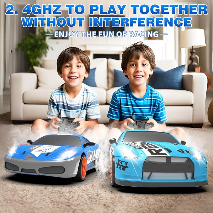 RC Drift Car 2.4GHz 1:24 Scale 4WD Remote Control Car 15KM/H High Speed - Image 6