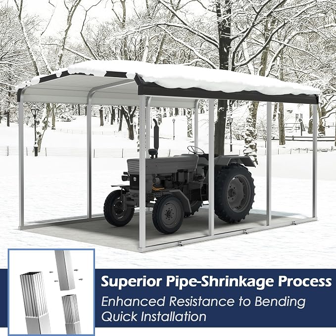 Xilingol Metal Carport, Heavy Duty Carport Canopy - Image 3