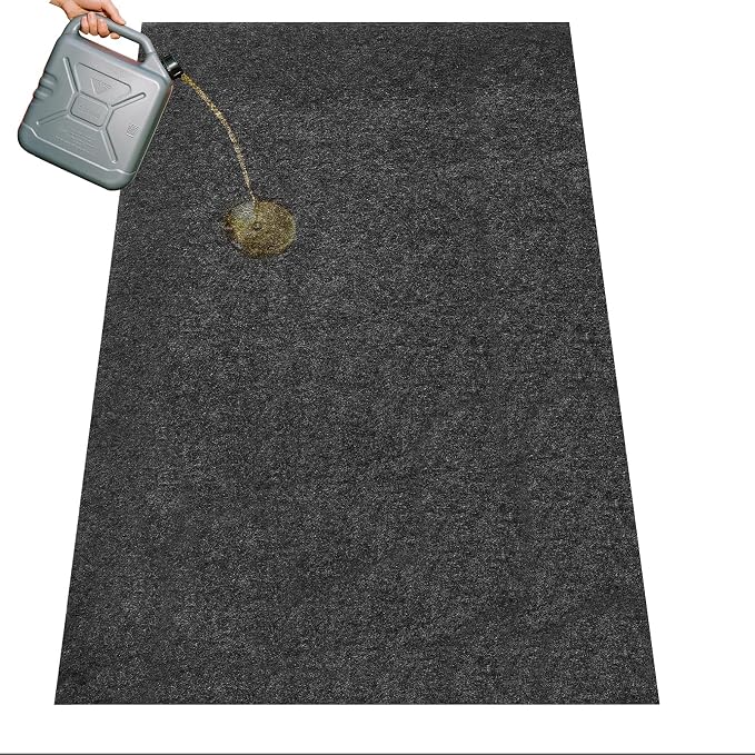 GlowShade Oil Spill Mat, 36 X 60 Inch Garage Floor Mat Under Car, Absorbent Oil by Unknown