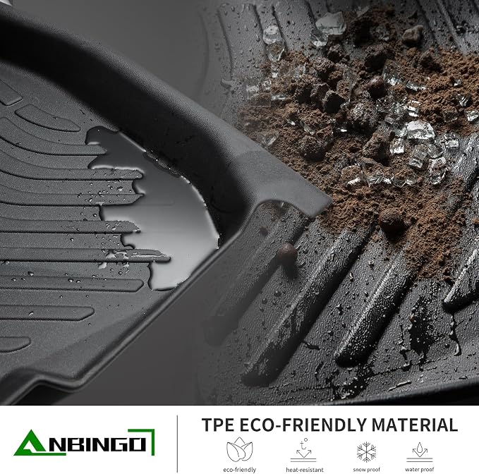 ANBINGO®Floor Mats Fit for Hyundai Elantra Hybrid 2021-2025 All Weather Mats - Image 6