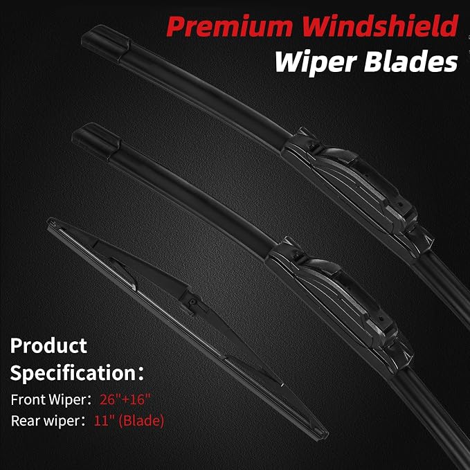 OTUAYAUTO Premium Windshield Wiper Blades - Image 2