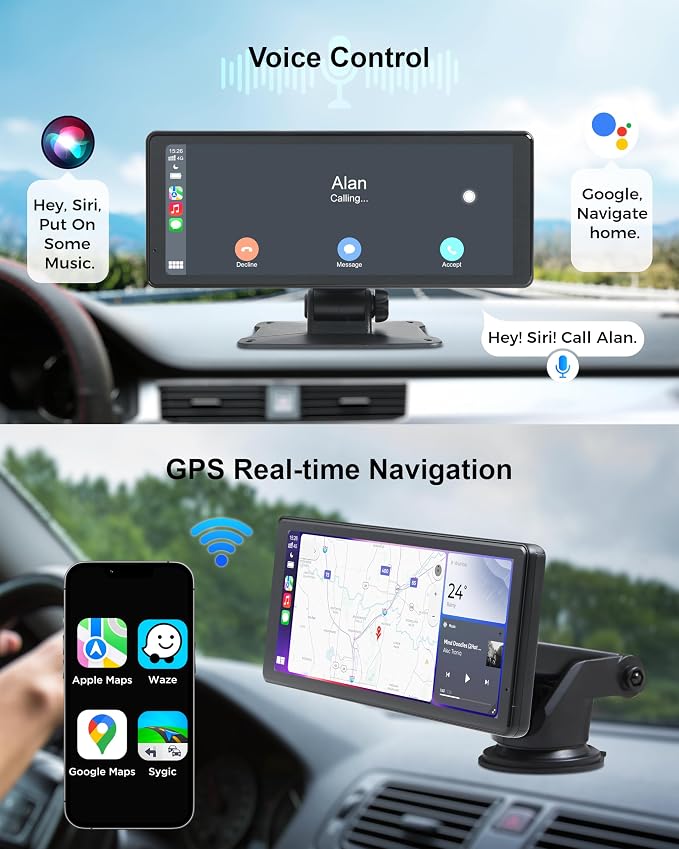 Wireless Car Stereo Carplay Screen - Image 3