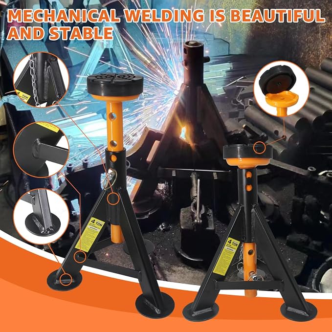 BESTOOL Jack Stands 4 ton, Jack Stand - Image 3