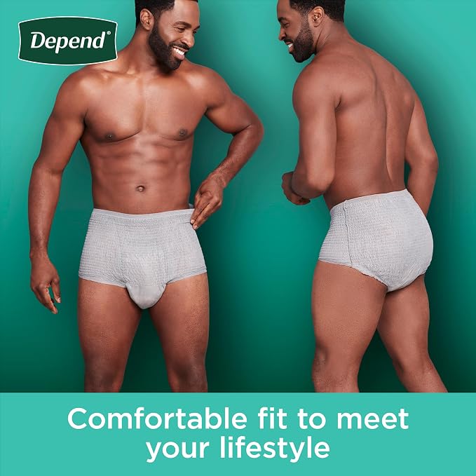 Depend Fresh Protection Adult Incontinence Underwear - Image 4