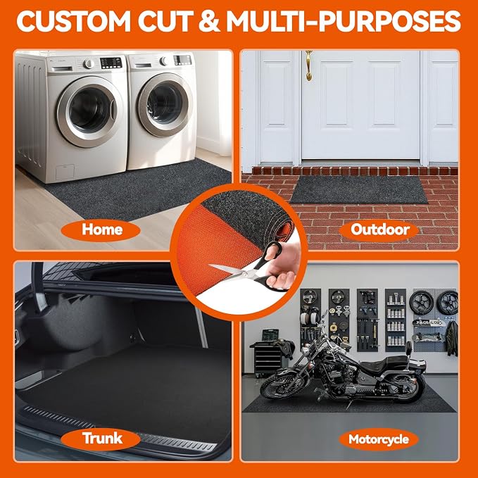 59" x 71" Heavy Duty Oil Spill Mat, Upgraded Garage Floor Mat - Image 7