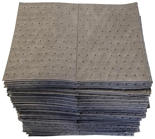Oil-Dri L90902 15" W x 19" L Universal Heavy Weight Bonded Perforated Pads - Image 6