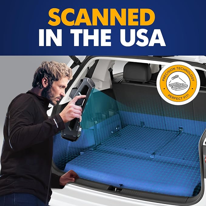 Premium Cargo Liner for Volkswagen Tiguan 5 & 7 Seat Models Trunk Layout Behind - Image 4