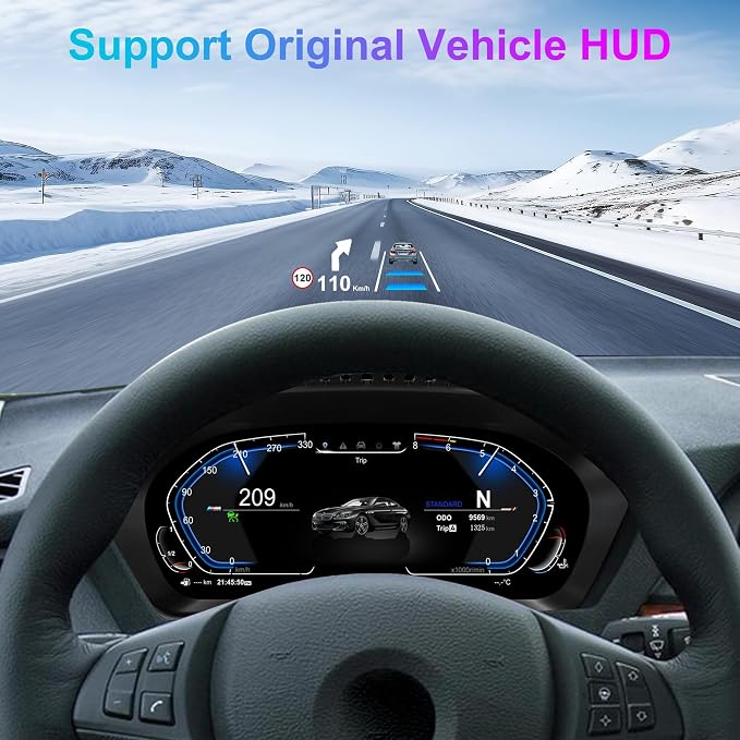 Speedometer Instrument for BMW E70 E71 2006-2013 CCC CIC，12.3 inch Linux System - Image 5