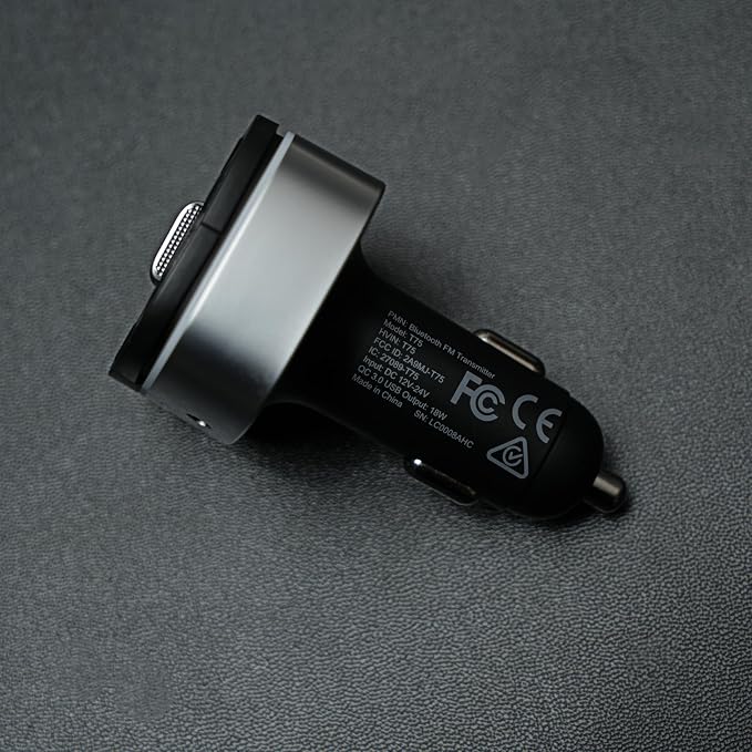 LENCENT Bluetooth Car Adapter, 5.0 Car FM Transmitter - Image 8