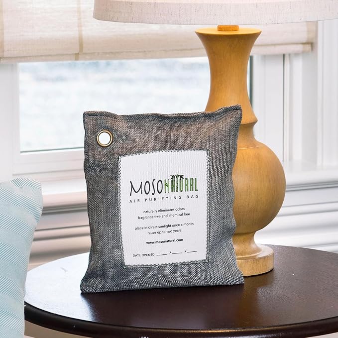 Moso Natural Air Purifying Bag 500g Premium Bamboo Charcoal Odor Absorber - Image 4