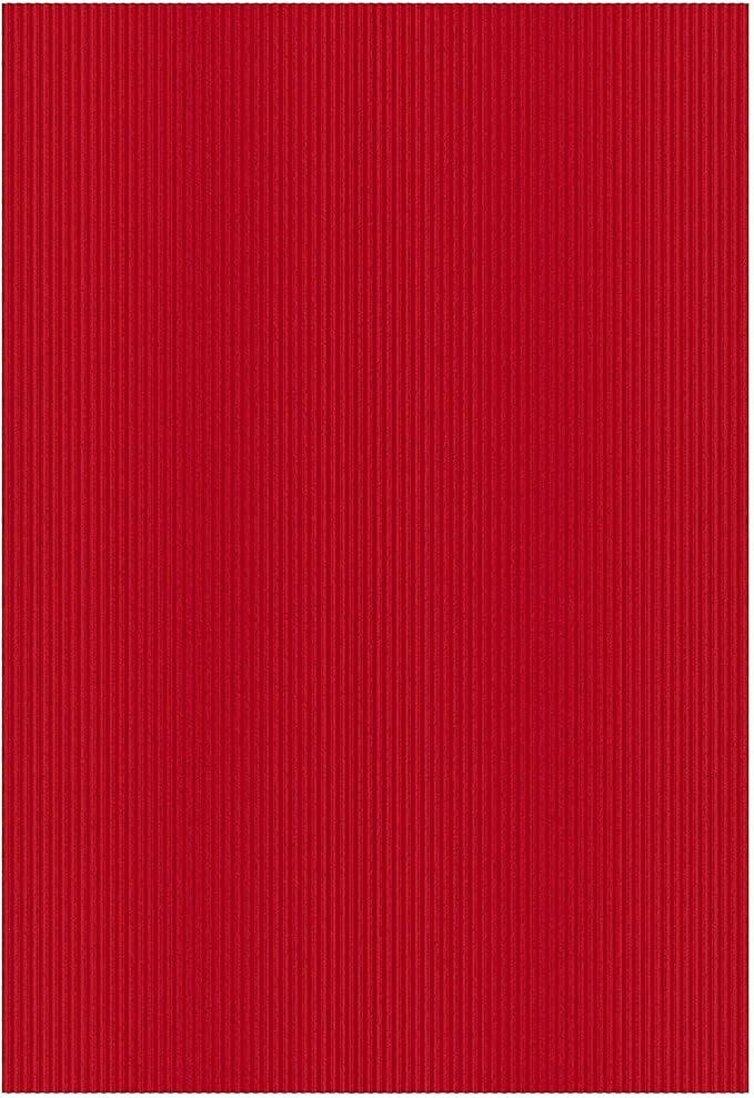 Ottomanson 6'6" x 10' Mud Mat Area Rug Scraper Carpet - Image 8