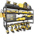 Large Power Tool Organizer Wall Mount, Maximum 420lbs Load Capacity, 4 Layers by Spampur