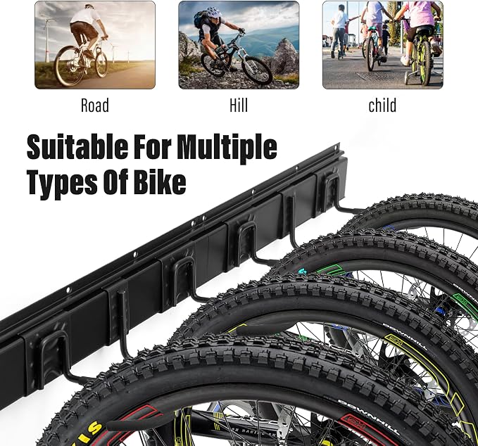 Sinoer Bicycle Wall Rack, Wall Mount - Image 5