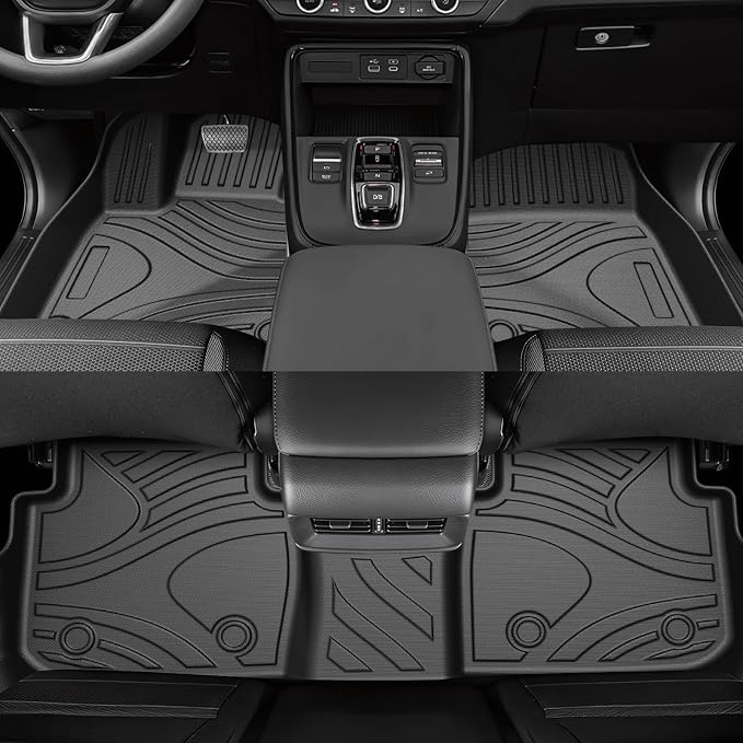 Powerty Floor Mats for Honda CR-V 2023 2024 2025 Accessories All Weather Car - Image 5