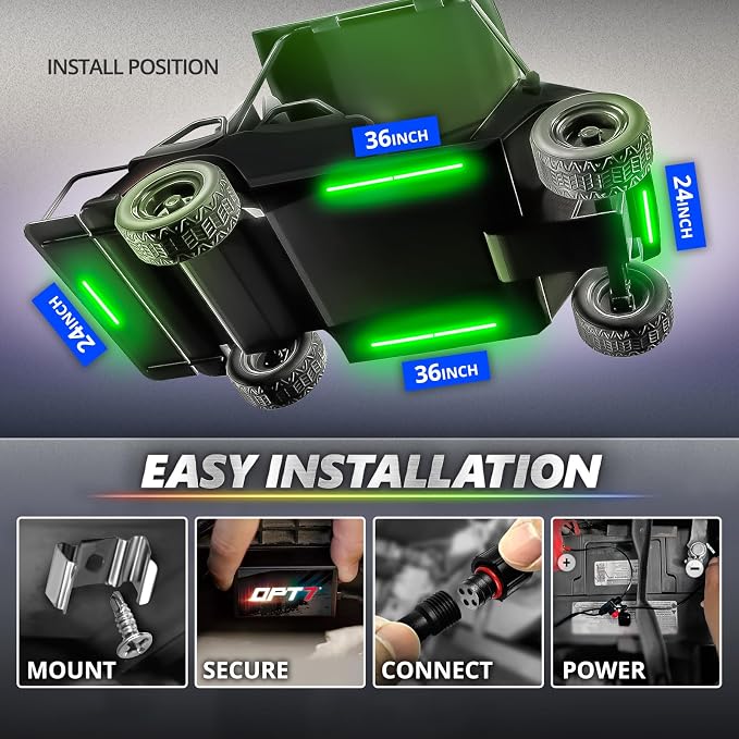 OPT7 Aura Pro Underglow Lights Kit - Image 4