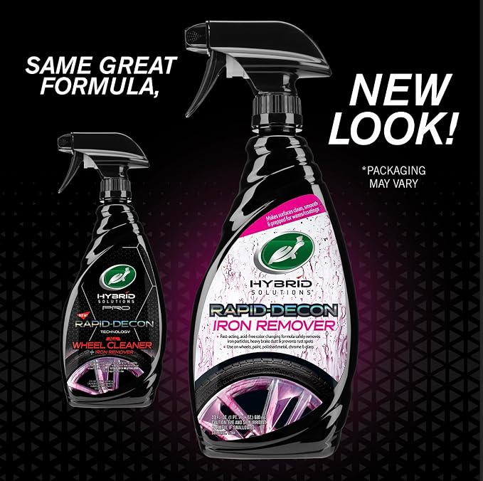 Turtle Wax 53759 Hybrid Solutions All Wheel Cleaner and Iron Remover, Rapid - Image 3