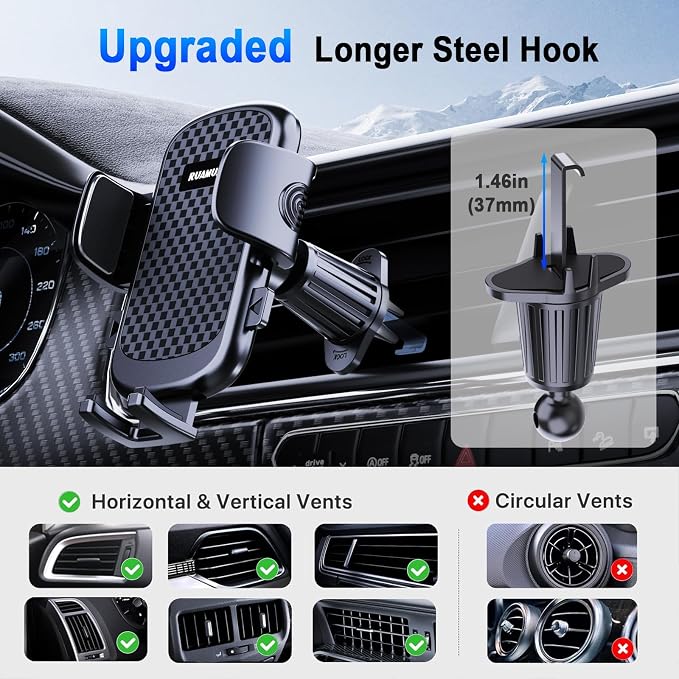 Car Phone Holder Cell Phone Mount - Image 6