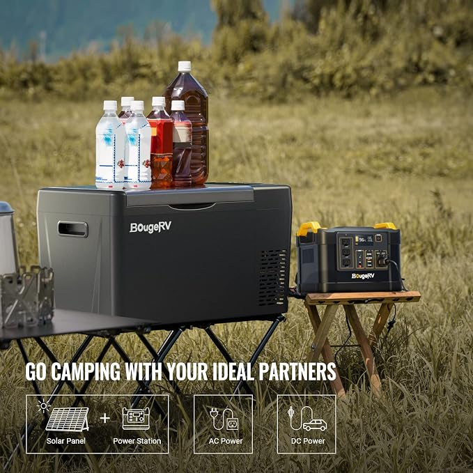 BougeRV 12 Volt Refrigerator 12V Car Fridge 23 Quart Portable Freezer - Image 6