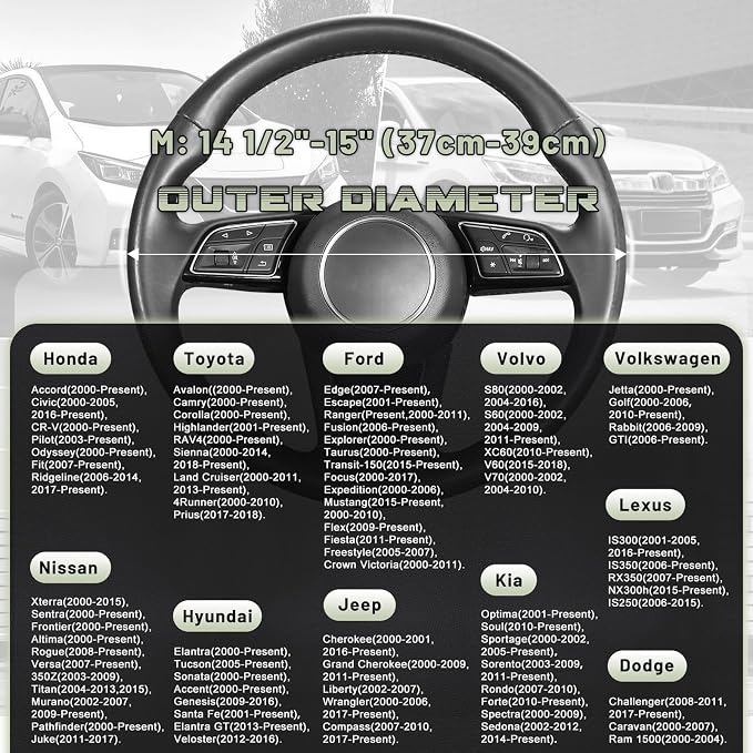 SEG Direct Steering Wheel Cover - Image 5