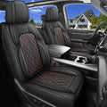 Car Seat Cover Custom Fit for Dodge Ram 1500 2500 3500 2002-2025 Faux Leather by DuDuWang