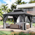 Aoxun 12' X 12' Hardtop Gazebo by Aoxun