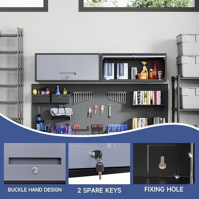 Metal Wall Storage Cabinet - Image 5