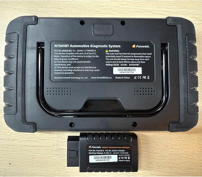 FOXWELL NT809BT Bidirectional Scan Tool, OBD2 Scanner Diagnostic Tool - Image 8