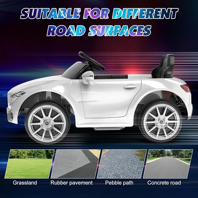 12V Kids Ride On Car with 2.4G Remote Control, Battery Powered Electric Car - Image 6