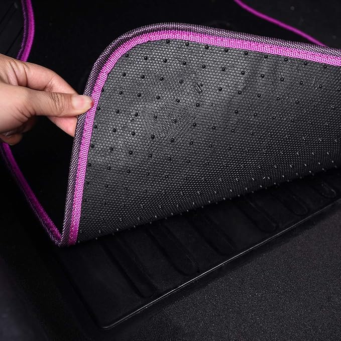 CAR PASS Embroidery Butterfly and Flower Car Floor Mats, - Image 7
