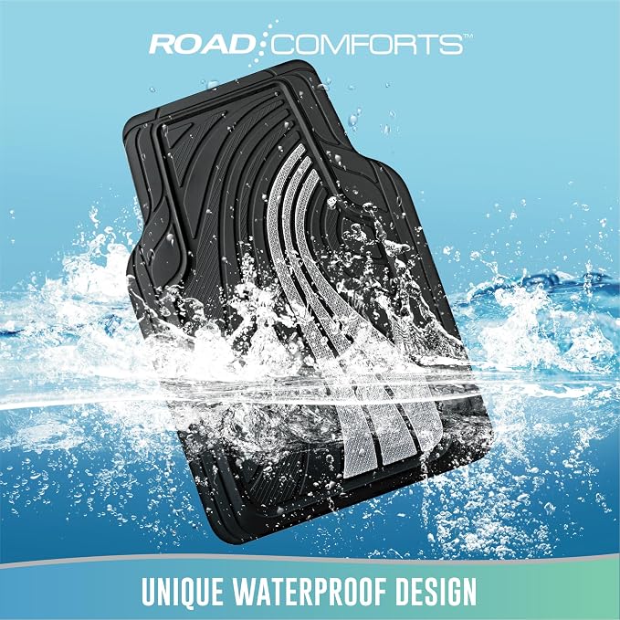 Road Comforts Car Floor Mats Full Set – Front & Rear Car Floor Mats - Image 6
